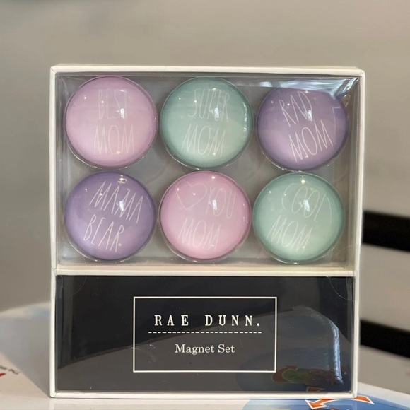 Rae Dunn Mom Magnet Set